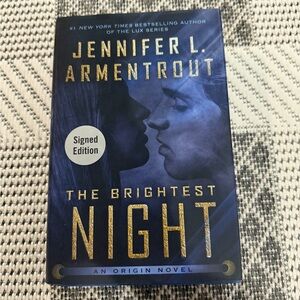 SIGNED The Brightest Night by Jennifer L. Armentrout